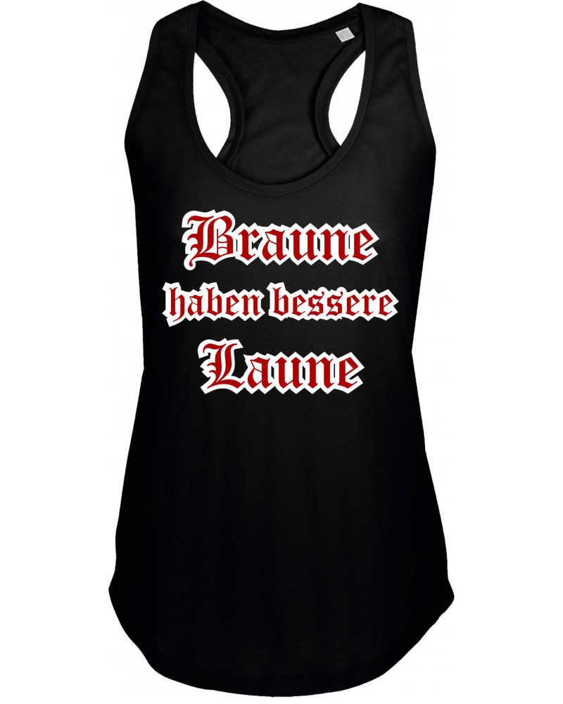 Damen Top "Jörd" (Braune haben bessere laune)