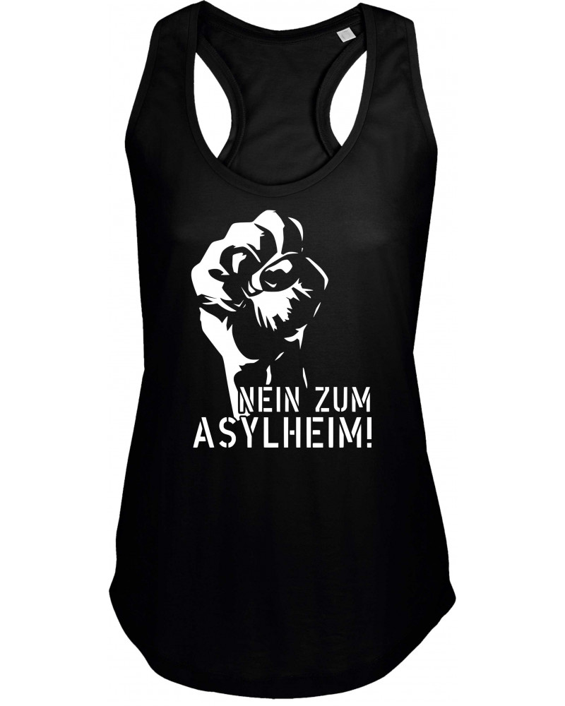 Damen Top "Jörd" (Nein zum Asylheim)