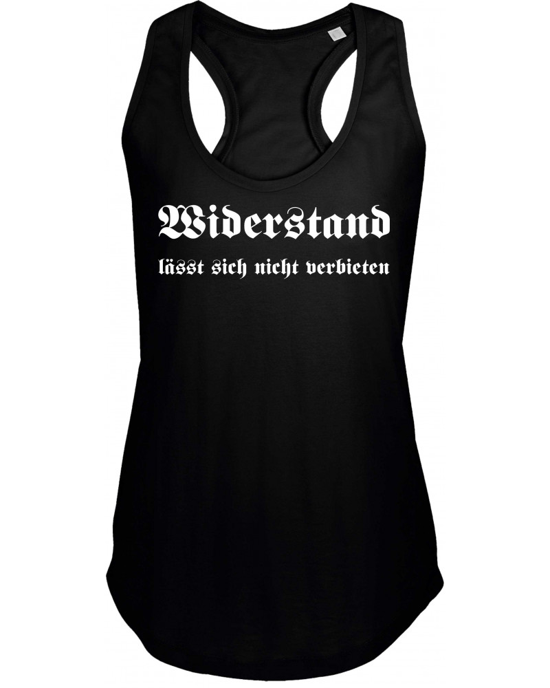 Damen Top "Jörd" (Widerstand lässt sich nicht verbieten)