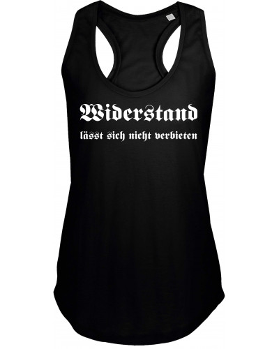 Damen Top "Jörd" (Widerstand lässt sich nicht verbieten)
