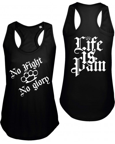 Damen Top "Jörd" (Life is Pain)