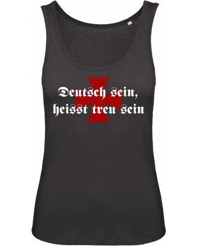Damen Top (Deutsch sein, heißt treu sein)