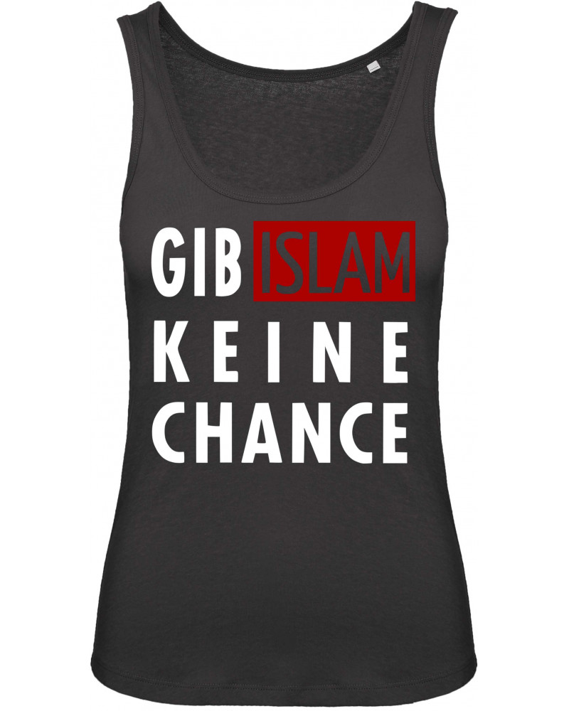Damen Top (Gib Islam keine Chance)