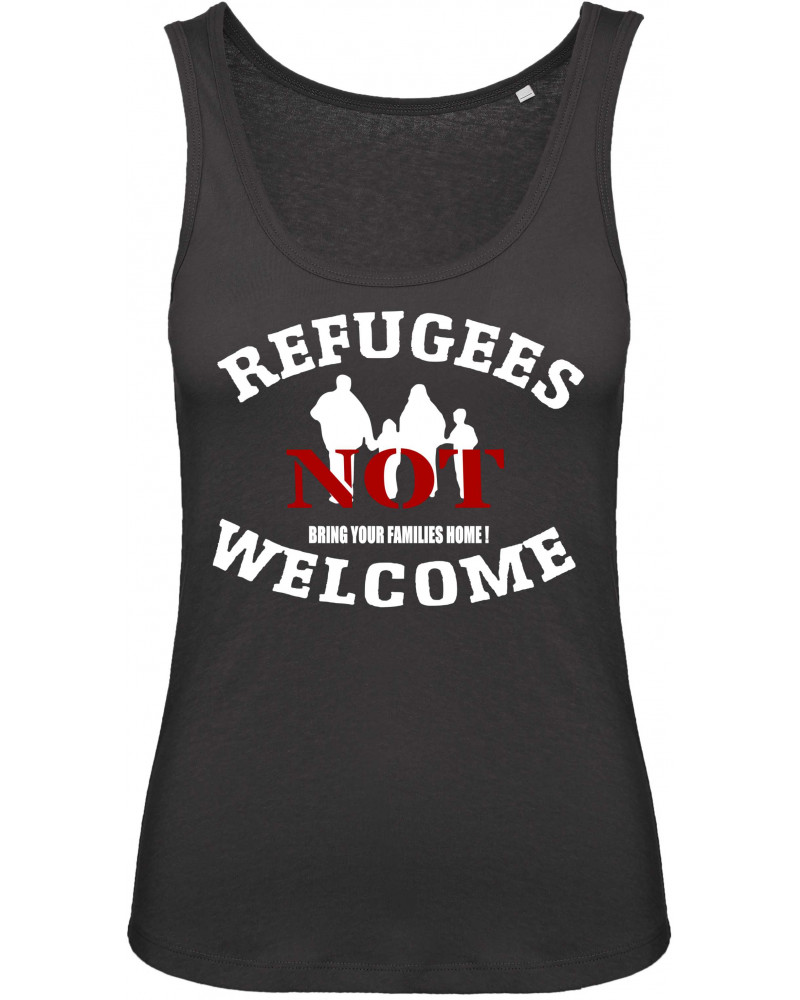 Damen Top (Refugees not welcome)