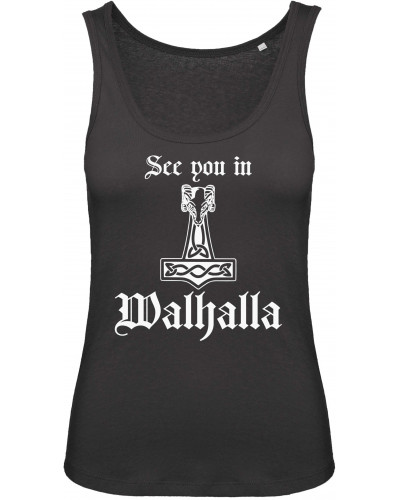 Damen Top (See you in Walhalla Thorhammer)
