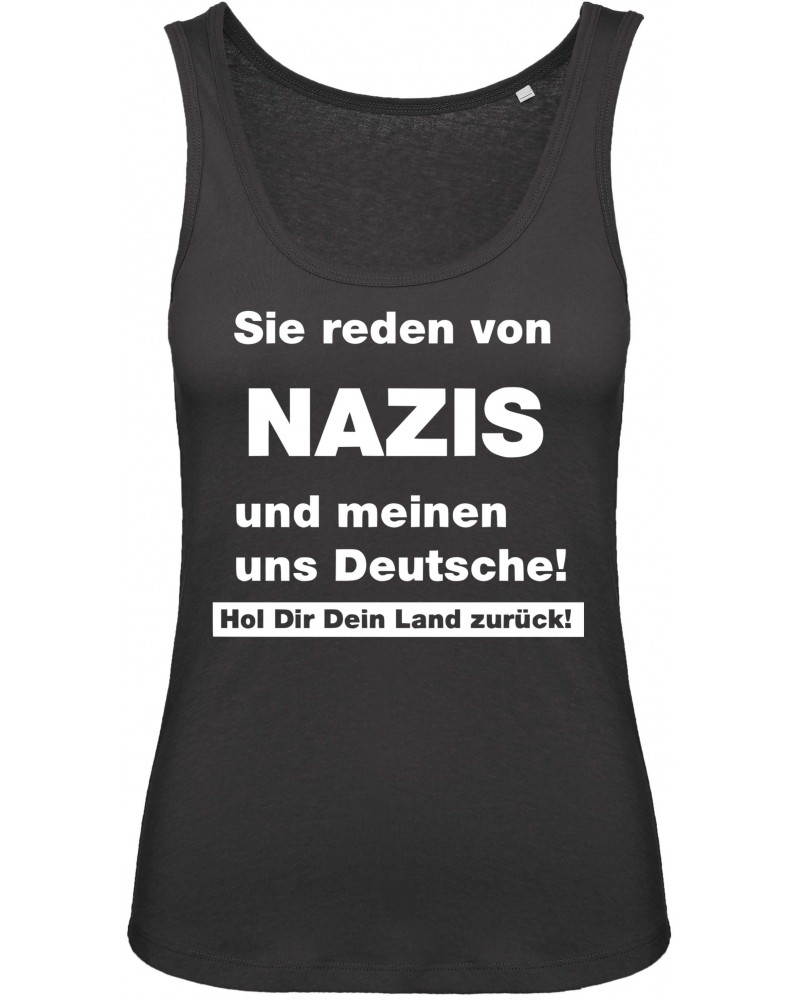 Damen Top (Sie reden von Nazis)