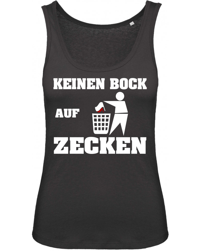 Damen Top (Keinen Bock auf Zecken)