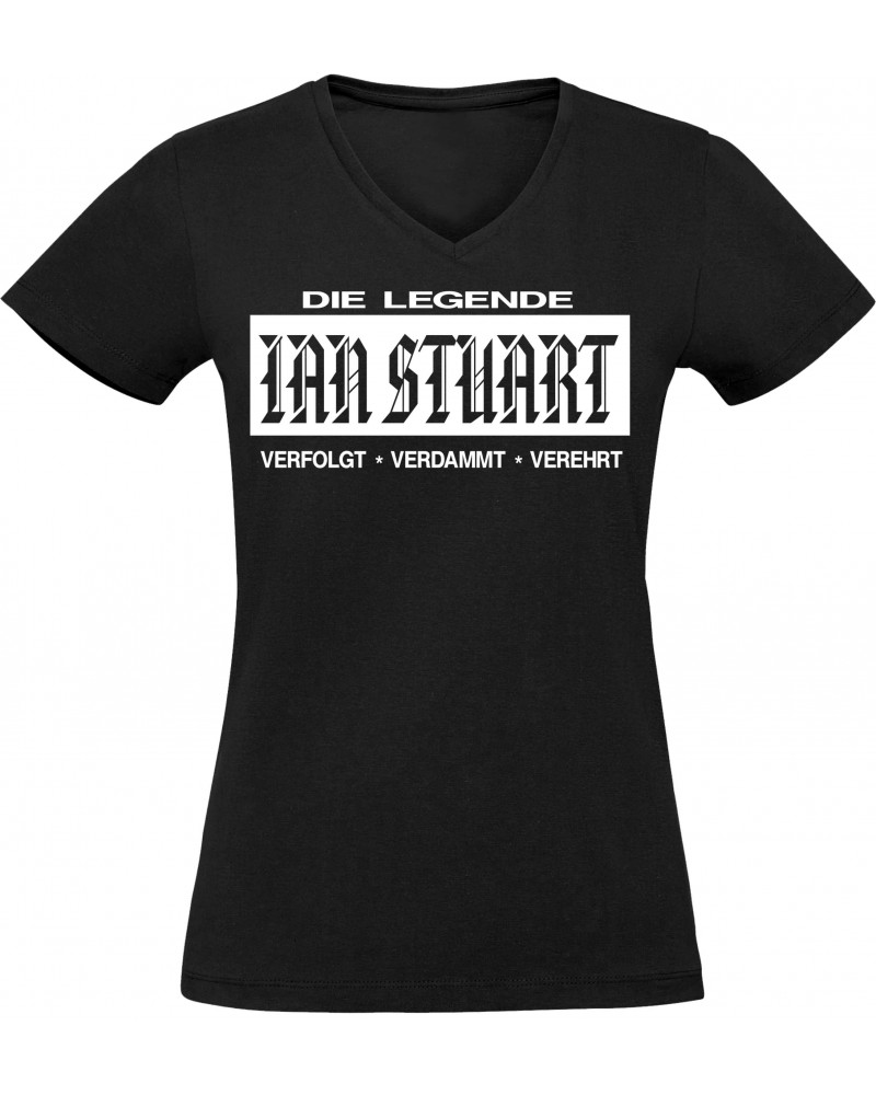 Damen V-Ausschnitt T-Shirt (Ian Stuart)