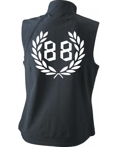Bestickte Damen Weste (88, kranz)