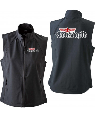 Bestickte Damen Weste (Consdaple, Adler 2018)