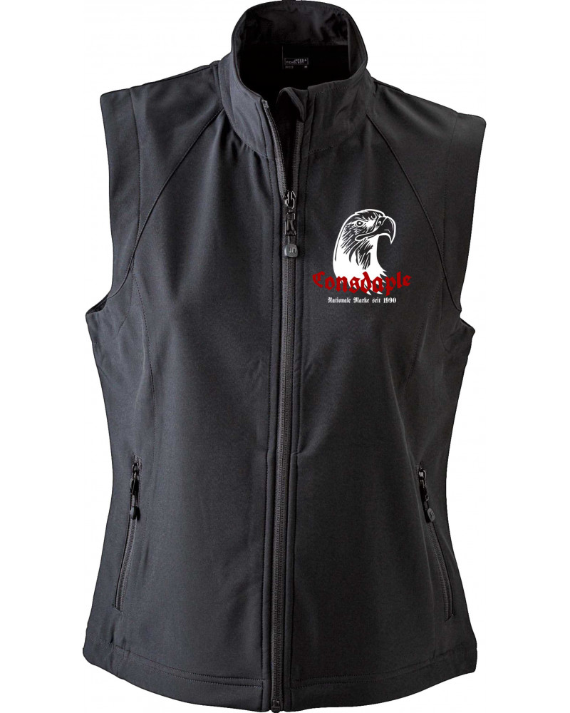 Bestickte Damen Weste (Consdaple, Adlerkopf 1990)