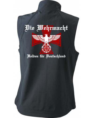 Bestickte Damen Weste (Die Wehrmacht, Helden für Deutschland)