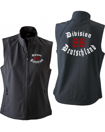 Bestickte Damen Weste (Division 88 Deutschland)