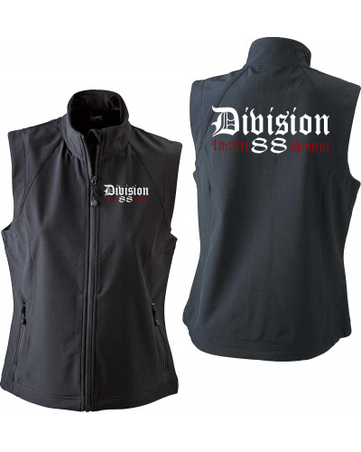 Bestickte Damen Weste (Division 88 Runen)