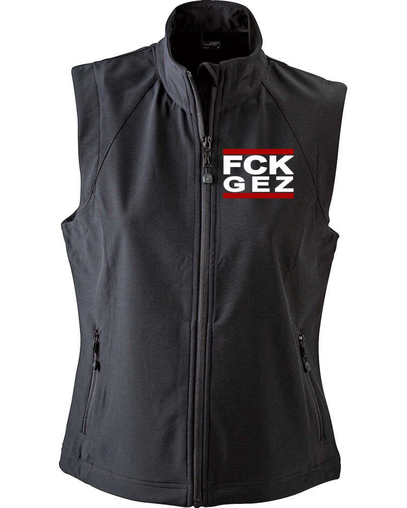 Bestickte Damen Weste (FCK GEZ)
