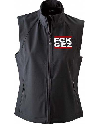 Bestickte Damen Weste (FCK GEZ)