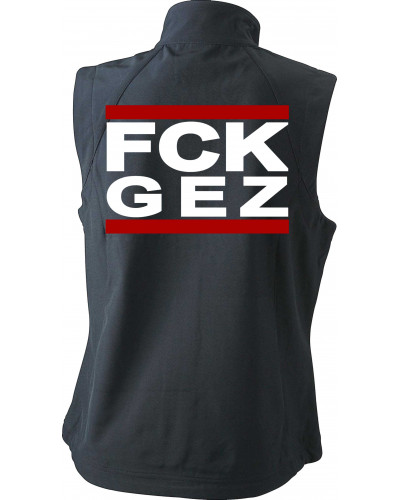 Bestickte Damen Weste (FCK GEZ)