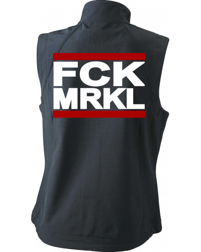 Bestickte Damen Weste (FCK MRKL)