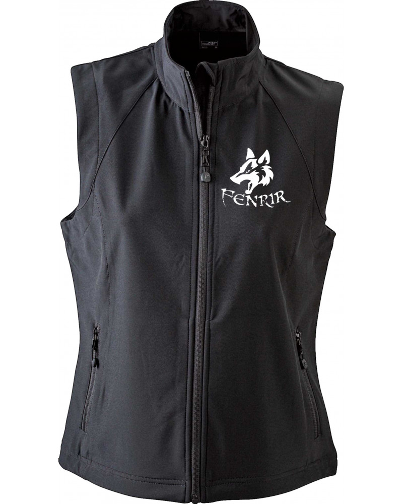 Bestickte Damen Weste (Fenrir)