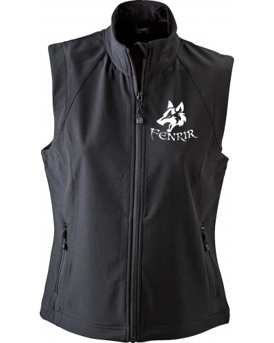 Bestickte Damen Weste (Fenrir)