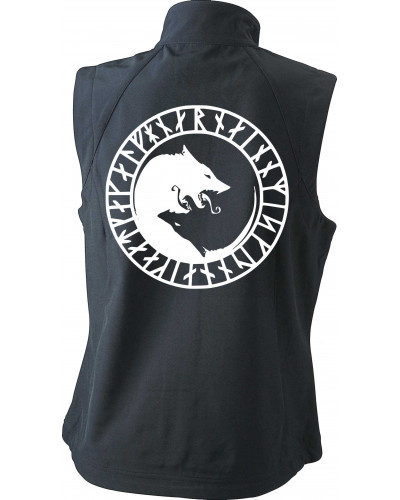 Bestickte Damen Weste (Fenrir)