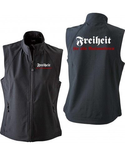 Bestickte Damen Weste (Freiheit)