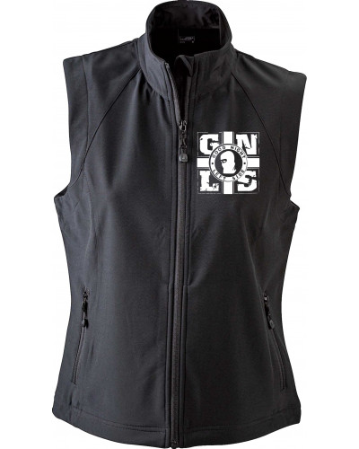 Bestickte Damen Weste (GNLS, Kreuz)
