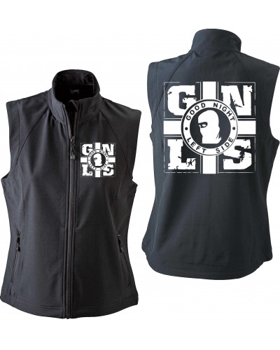 Bestickte Damen Weste (GNLS, Kreuz)