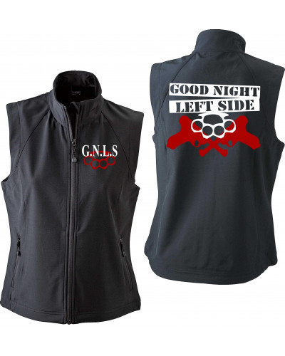 Bestickte Damen Weste (GNLS, Schlagring)
