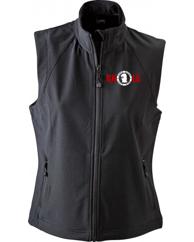 Bestickte Damen Weste (Good night left side)