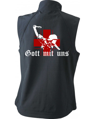 Bestickte Damen Weste (Gott mit uns, Soldat)
