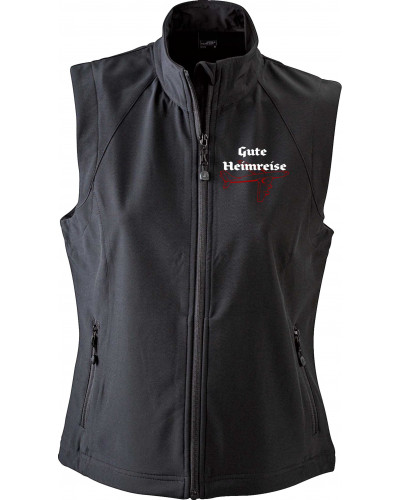 Bestickte Damen Weste (Gute Heimreise)