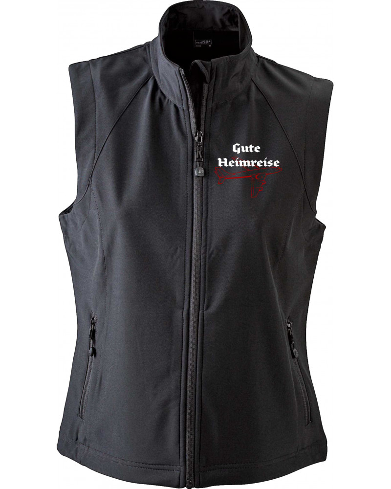 Bestickte Damen Weste (Gute Heimreise)