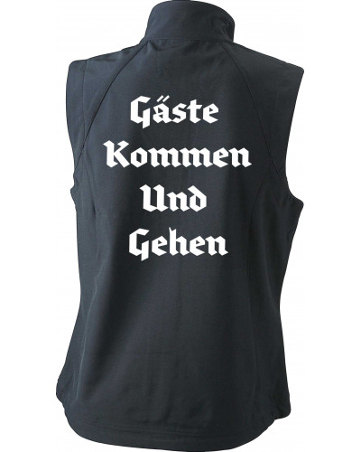 Bestickte Damen Weste (Gute Heimreise)