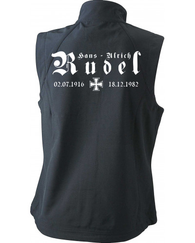 Bestickte Damen Weste (Hans - Ulrich Rudel, Kreuz)