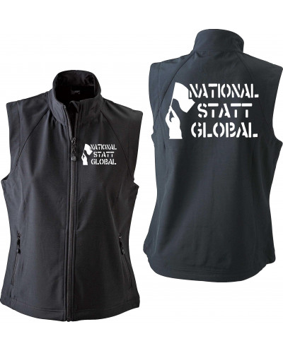 Bestickte Damen Weste (National statt global)