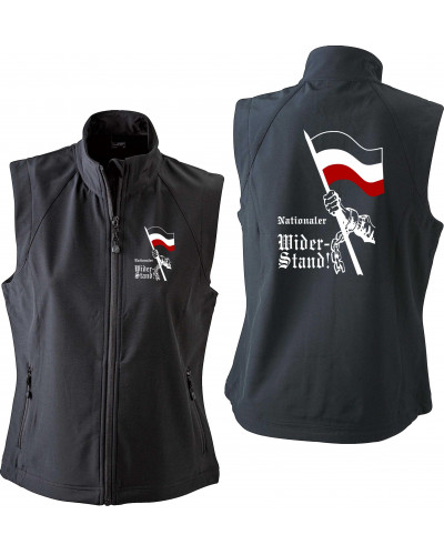 Bestickte Damen Weste (Nationaler Widerstand, Fahne)