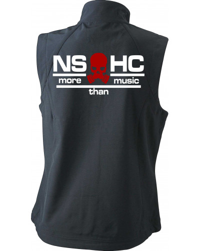 Bestickte Damen Weste (NS HC, more than music)