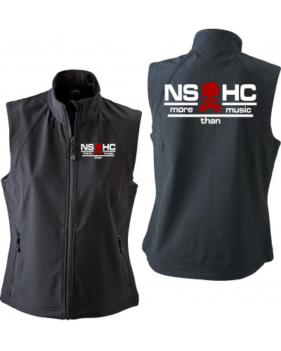 Bestickte Damen Weste (NS HC, more than music)