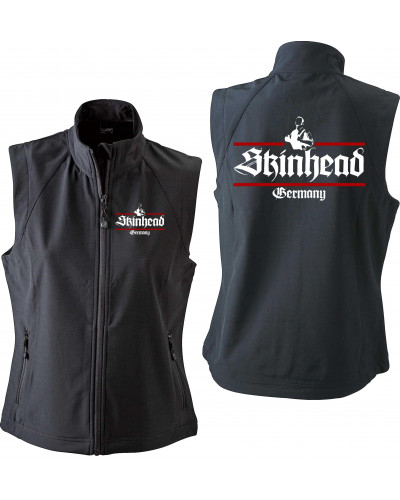 Bestickte Damen Weste (Skinhead Germany)