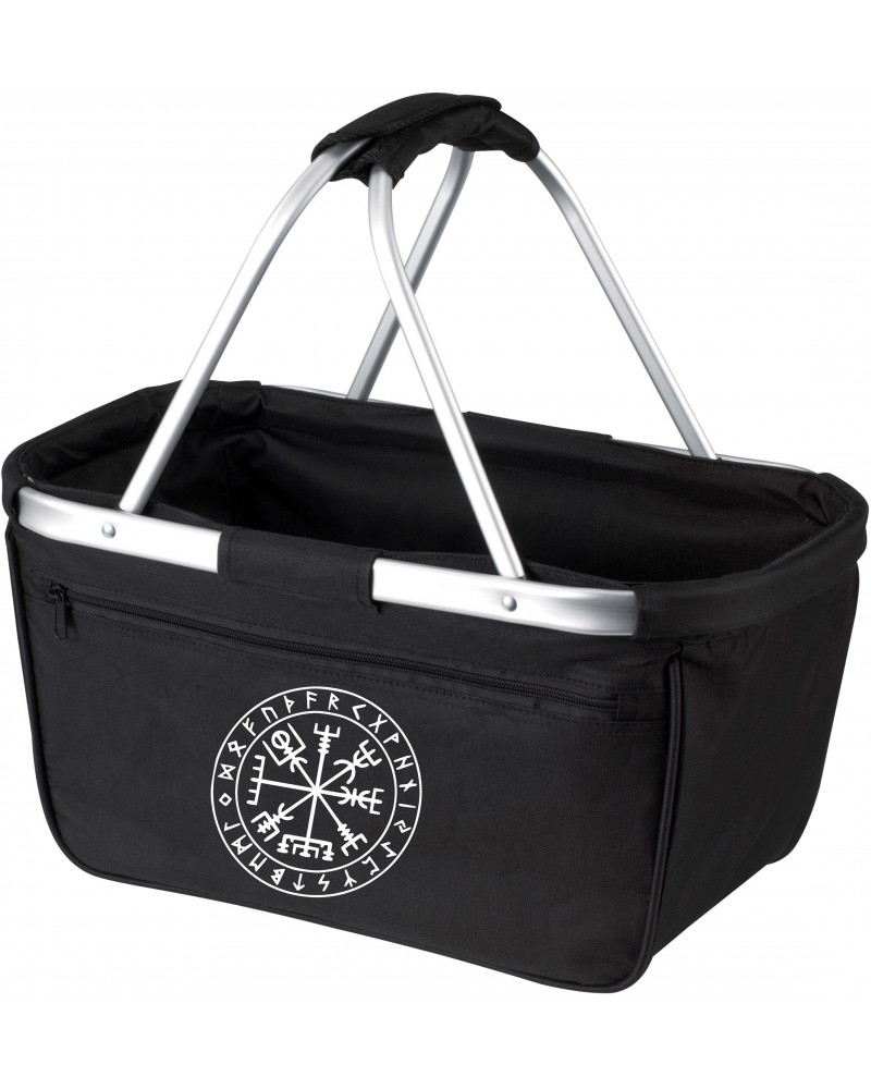 Bestickter Einkaufskorb "Njörd" (Vegvisir)