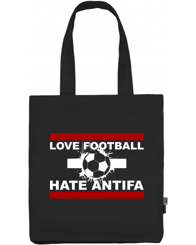 Einkaufstasche "Gerda" (Love Football hate Antifa)