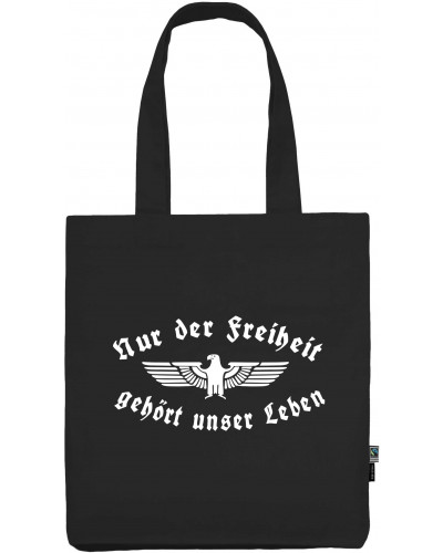 Einkaufstasche "Gerda" (Nur der Freiheit gehört unser Leben)