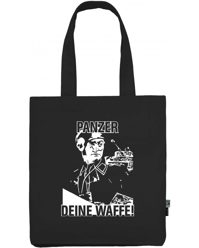 Einkaufstasche "Gerda" (Panzer, deine Waffe!)