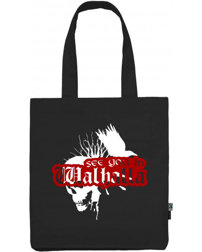 Einkaufstasche "Gerda" (See you in Walhalla, Totenkopf)