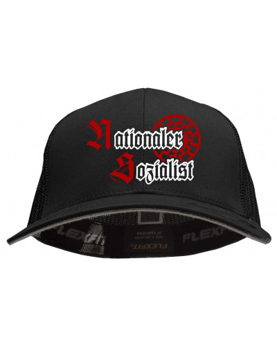 Besticktes Flexfit Basecap "Hödur" (Nationaler Sozialist)