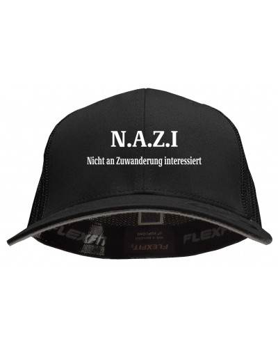 Besticktes Flexfit Basecap "Hödur" (Nazi nicht an Zuwanderung interessiert)