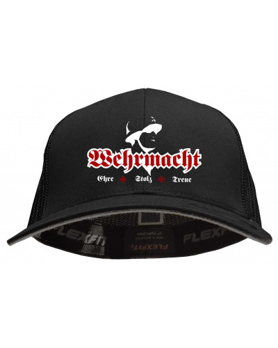 Besticktes Flexfit Basecap "Hödur" (Wehrmacht, ehre stolz treue)