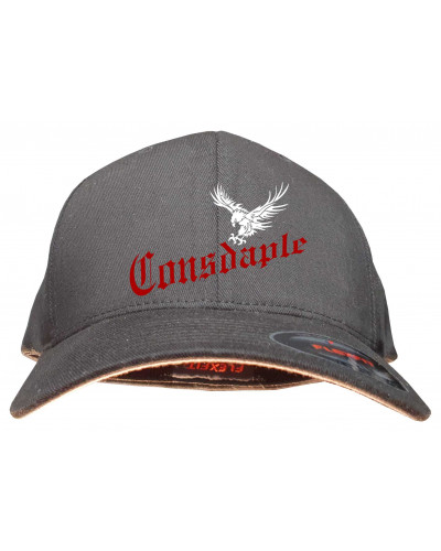 Besticktes Flexfit Basecap "Thor" (Consdaple, Adler im Flug)