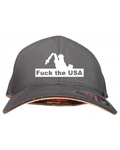 Besticktes Flexfit Basecap "Thor" (Fuck the USA)